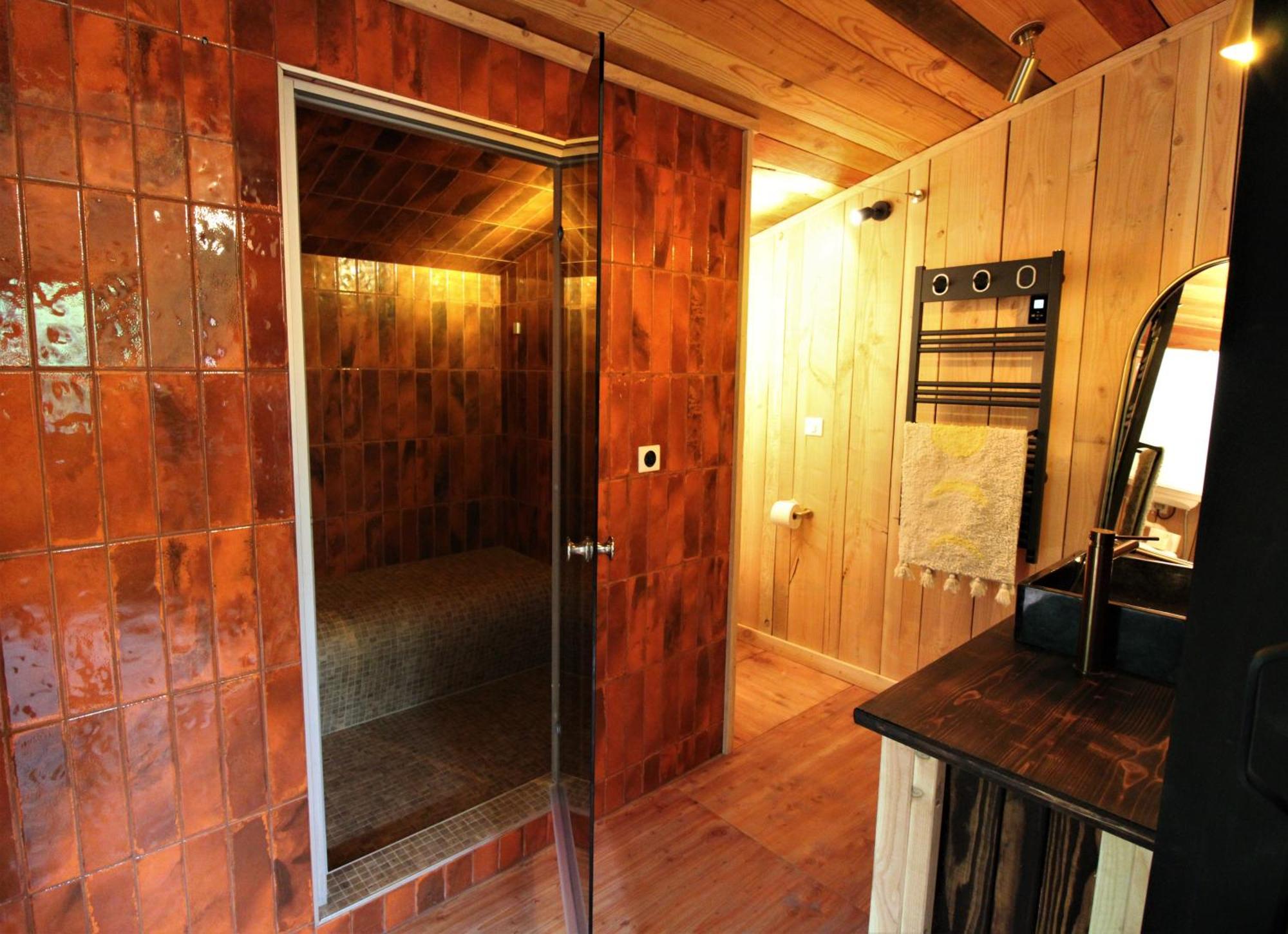 Habitat Createur - Hebergements Insolites Au Camping Municipal "Les Ecureuils" Recoubeau-Jansac ภายนอก รูปภาพ